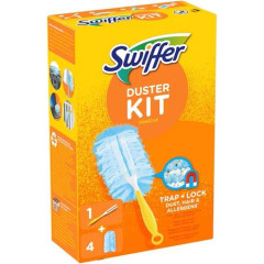 Sprava na istenie prachu, 1 rukov + 4 hlavice,  SWIFFER "Duster"