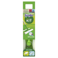 Sprava tarter, mop, s mokrmi a suchmi nhradnmi hlavicami, SWIFFER "Sweeper"