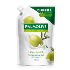 Tekut mydlo, nhradn npl, 0,5 l, PALMOLIVE Nourishing "Olive and milk"