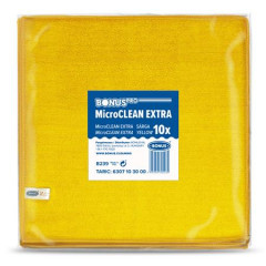istiaca utierka, univerzlna,10 ks, 40x40 cm, BONUS "MicroCLEAN Extra", lt