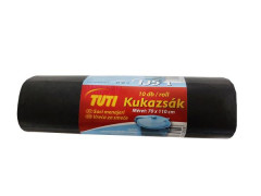 Vrecia na odpadky, 135 l, 10 ks, 70x110 cm, 17 , TUTI, ierna