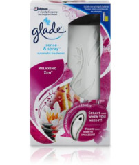 Osvieova vzduchu - prstroj a npl, GLADE by brise "Sense&Spray", Relaxing zen