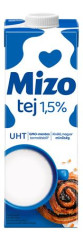 Mlieko, trvanliv, s uzverom, 1,5%, 1 l, MIZO