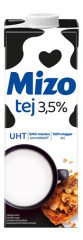 Mlieko, trvanliv, s uzverom, 3,5%, 1 l, MIZO