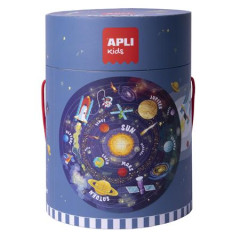 Puzzle, okrhle, 48 ks, APLI Kids "Circular Puzzle", hviezdna sstava