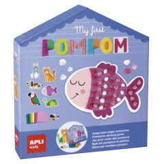 Kreatvna sada na rozvoj zrunost, APLI Kids "My first Pompom", zvieratk