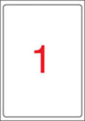 Etikety, univerzlne, 199,6x289,1 mm, zaoblen rohy, APLI, 100 etikiet/bal