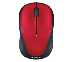 My, bezdrtov, optick, stredn vekos, USB, LOGITECH "M235", erven