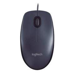 My, drtov, optick, tandardn vekos, USB, LOGITECH "M90", tmavosiv