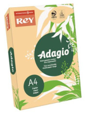 Koprovac papier, farebn, A4, 80 g, REY "Adagio", pastelov lososov