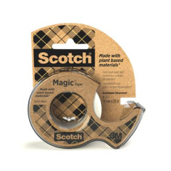Lepiaca pska, s dispenzorom 19 mm x 33 m, ekologick, 3M "Scotch Magic", priehadn