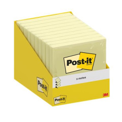 Samolepiaci poznmkov blok, "Z", 76x76 mm, 100 listov, 3M POSTIT, lt