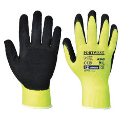Ochrann rukavice, nylonov, latexov pena, man dla, ve. M, "Hi-Vis Grip", lt