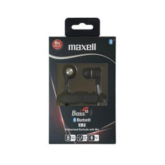Slchadl, bezdrtov, Bluetooth 5.1, s mikrofnom, MAXELL "Bass", ierna