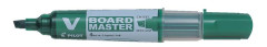 Popisova na tabule, 2,2-5,2 mm, zrezan hrot, PILOT "V-Board Master", zelen