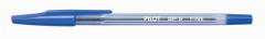 Gukov pero, 0,27 mm, s vrchnkom PILOT "BP-S", modr
