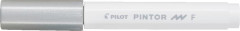 Dekoran popisova, 1 mm, PILOT "Pintor F", strieborn