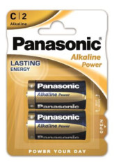 Batria, C baby, 2 ks, PANASONIC "Alkaline power"