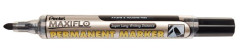 Permanentn popisova, 1,5 mm, kueov hrot, PENTEL "Maxiflo NFL50", ierna