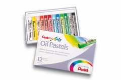 Olejov kriedy, PENTEL, "Arts", 12 rznych farieb
