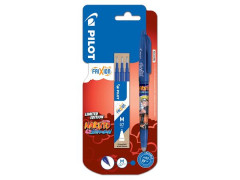 Npl do rolleru, 0,35 mm, gumovac, PILOT "Frixion Ball/Clicker", modr + "Frixion Ball Naruto" roller