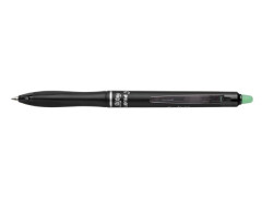 Roller, 0,35 mm, gumovac, stlac mechanizmus, PILOT "Frixion Ball Plus", zelen