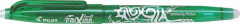 Roller, 0,25 mm, odstrniten psmo, PILOT "Frixion Ball", zelen