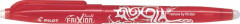 Roller, 0,25 mm, odstrniten psmo, PILOT "Frixion Ball", erven