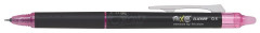 Roller, 0,25 mm, ostr hrot, stlac mechanizmus, gumovac, PILOT "Frixion Point Clicker ", ruov