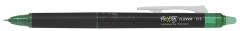 Roller, 0,25 mm, ostr hrot, stlac mechanizmus, gumovac, PILOT "Frixion Point Clicker ", zelen