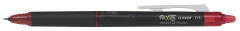 Roller, 0,25 mm, ostr hrot, stlac mechanizmus, gumovac, PILOT "Frixion Point Clicker ", erven