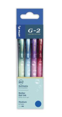 Glov pero, sada, 0,32 mm, stlac mechanizmus, PILOT "G-2 Bubble", kk, 4 rzne vzory