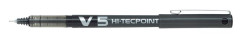 Roller, 0,3 mm, ostr hrot, s vrchnkom, PILOT "Hi-Tecpoint V5", ierna