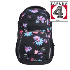 koln batoh coocazoo PORTER, Floral Artnight, certifikt AGR