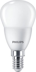 LED iarovka, E14, mal gua, P45, 5W, 470lm, 2700K, PHILIPS "CorePro"