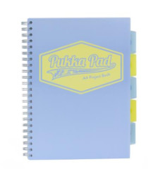 pirlov zoit, A4, linajkov, 100 strn, PUKKA PAD,  "Pastel project book", mix farieb
