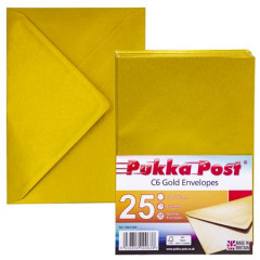 Oblka, C6, siliknov, PUKKA PAD "Gold", zlat