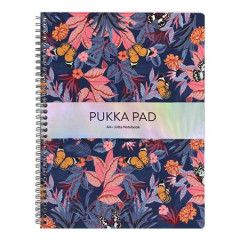 pirlov zoit, A4+, linajkov, 80 listov, PUKKA PAD "Jotta Bloom", rzne vzory