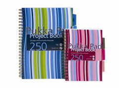 pirlov zoit, A5, linajkov, 125 listov, PUKKA PAD "Project book"