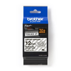 Pska do ttkovaa, 12 mm x 8 m, BROTHER, "TZe-131" priehadn-ierna