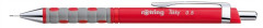 Mikroceruzka, 0,5 mm, ROTRING "Tikky", erven