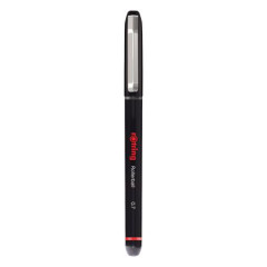 Roller, 0,7 mm, s vrchnkom, ROTRING "Rollerball", ierna