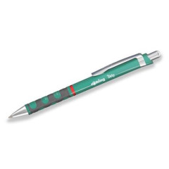 Gukov pero, 0,8 mm, stlac mechanizmus, modr telo, ROTRING "Tikky", modr