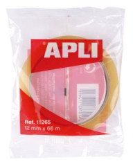 Lepiaca pska, 12 mm x 66 m, APLI "Transparent", priehadn