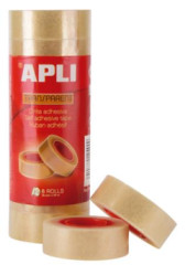 Lepiaca pska, 19 mm 33 m, APLI "Transparent", priehadn