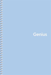 pirlov zoit, tvorekov, A5, 80 listov, PP obal, SHKOLYARYK "Genius Pastel", mix
