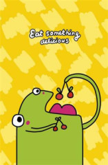 Zpisnk, A6, tvorekov, 80 listov, SHKOLYARYK "Love Monster", mix
