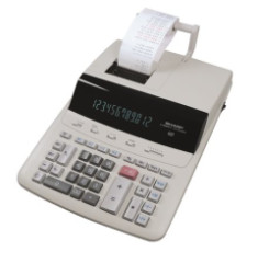 Kalkulaka, s tlaou, 12 miestny displej, 2 farebn tla,  SHARP "CS2635RHGYSE"