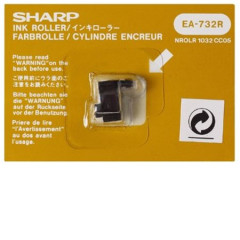 Farbiaci valek do kalkulaiek typu EL1611L, EL1801L, SHARP, ierna