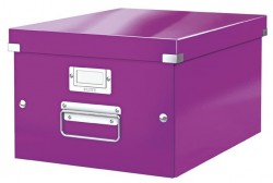 katua, rozmer A4, LEITZ "Click&Store", fialov